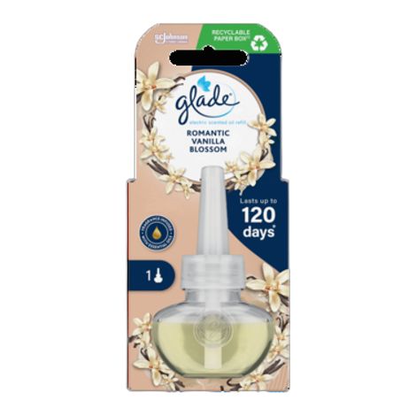 Ricarica per deodorante per ambienti elettrico Glade Romantic Vanilla Blossom 20 ml