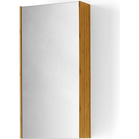Lineabeta - Specchio contenitore Canavera in bambù 80x40 cm con (1/3)