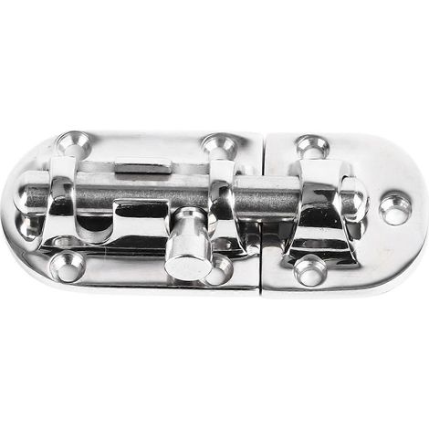 Türriegel-Set aus Edelstahl 316, Schieberiegel für Fenster, kleine Schranktüren, 90x