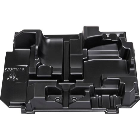 Makita – Mousse pour valises 375 x 285 x 70 mm – SKU 8357K16 – Adapté pour scie à pendulaire DJV185 – Boite de rangement pour outils (1/2)