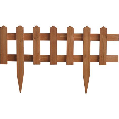 STECCATO IN LEGNO PER AIUOLE cm. 60 x 1 x h.35 cm. 60 x 1 x h.35