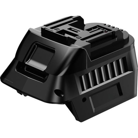 Adaptateur convertisseur de tension 40 V vers 18 V pour perceuses pour visseuses à percussion – Module abaisseur de sécurité en plastique ABS noir (1/5)