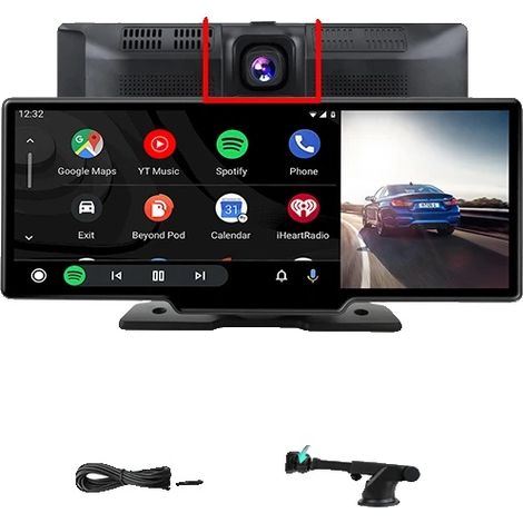 Dashcam, telecamera frontale 4K, funzionalità a doppia lente, DVR 4K (1/2)