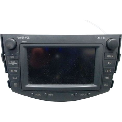 [PRODUIT D'OCCASION] Ecran Gps TOYOTA Rav4 2006 ♻️ Ref Oe. 8612042240ex - Garantie à vie (1/4)