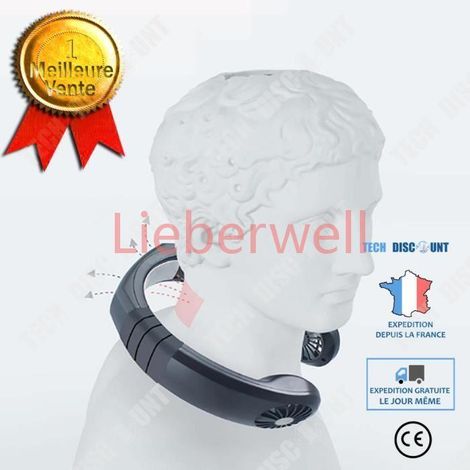 Ventilateur suspendu au cou , TECH DISOUNT , TD® Mini , USB , 10W , Silencieux 36 dB (1/4)