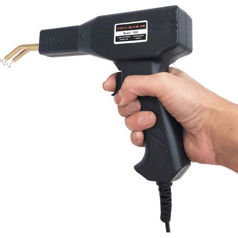 50W Soudure Plastique, Kit Reparation Souder Plastique, Soudage Plastique Machine pour Réparation de Pare-Chocs de Voiture(noir) (1/4)