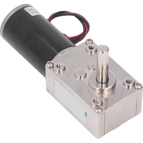Miniatur-Gleichstrom-Getriebemotor, selbsthemmend, variable Drehzahl, verschleißfest, 24 V DC, 18 W, 0–50 U/min (1/5)