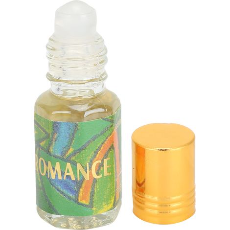 3 ml ätherisches Öl zum Aufrollen für den Raum, langanhaltender Duft, alkoholfrei, Attar zur Geruchsbeseitigung, ROMANCE (1/5)