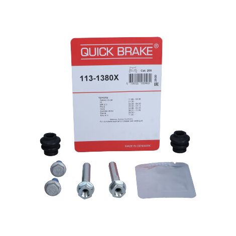 Jeu de douilles de guidage, étrier de frein Quick Brake 113-1380X TOYOTA