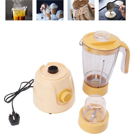 Blender à socle Full Auto Pro + 500W Cuisine Professionnel avec récipient à graduation ABS/Inox pour shakes 4-5 personnes (1/4)