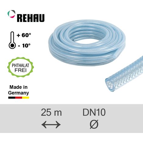 Industrieschlauch 50 m DN 10 Lebensmittelkonform & TÜV geprüft "Raufilam-E"