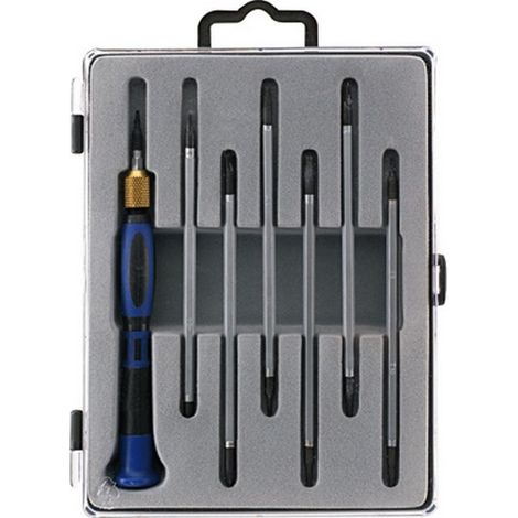 Set Di Cacciaviti Elettronici, Combinato Con Lama 7 Parti (1/4)