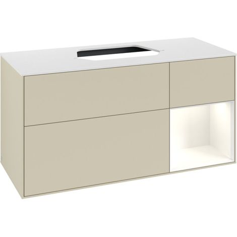 Villeroy & Boch F421GFHJ Meuble sous-lave-mains Finion F42