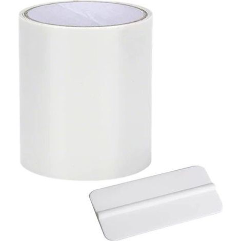 Kit de Réparation Piscine Ruban Étanchéité Transparent 10x150 cm, Scotch Piscine sous l'eau Flexible et Fort, Kit Réparation Piscine sous l’Eau, pour Surface Humide et Fuite-ARCAN (1/5)