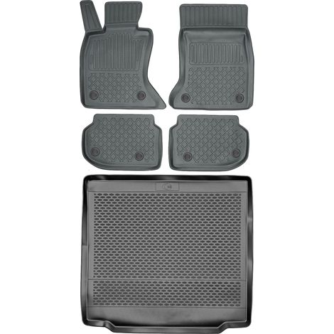 Juego de alfombrillas para coche y maletero para BMW Serie 5 F11 Touring/familiar (2010-2013).