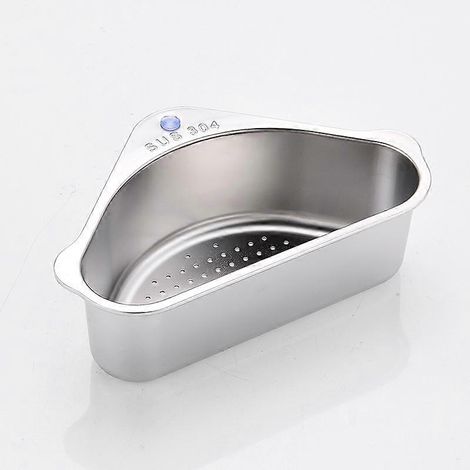 Égouttoir d'évier, panier de rangement pour fruits et légumes, porte-éponge, passoire à déchets, outil de filtration, supports ménagers