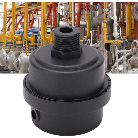 Silencieux de compresseur d'air sans huile 1/2", accessoires pour mini-pompe à air de compresseur d'air, filtre à air, élément filtrant (1/5)