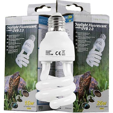 Support de lampe chauffante réglable pour reptiles, support pour ampoule chauffante, pour terrarium de tortue - 26 W