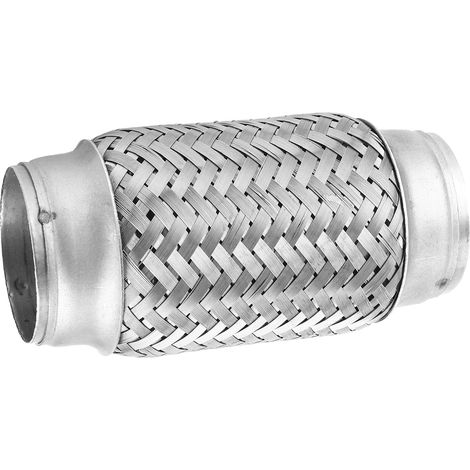 Tuyau flexible d'échappement 2,25x6in en acier inoxydable, raccord ondulé à souder universel, tube de joint flexible (1/5)