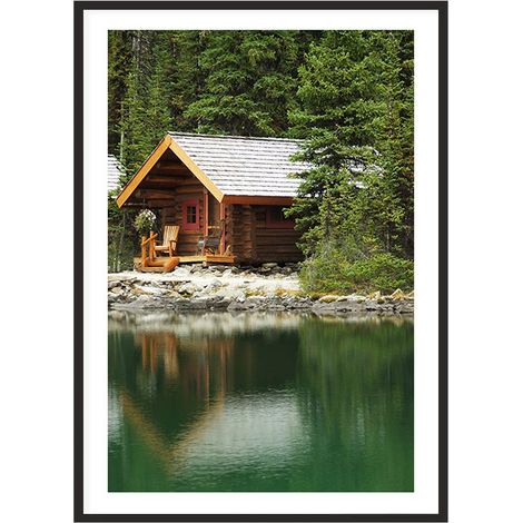 BILD, POSTER IM RAHMEN 53x73 cm Chatka P2018 (1/4)