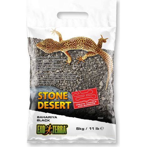 EXO TERRA Bahariya Black Stone Desert 5kg