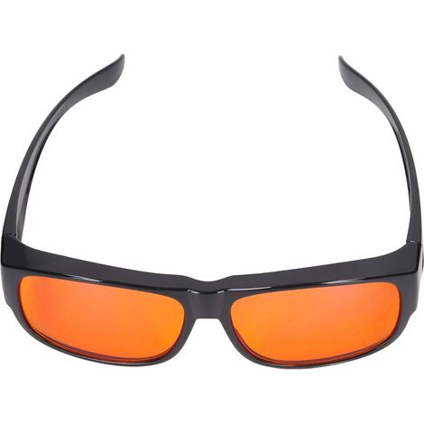 Lunettes anti-lumière bleue 400-500 nm, résistantes aux UV et aux radiations, pour gamers sur ordinateur, idéales pour la lecture, verres carrés (1/5)