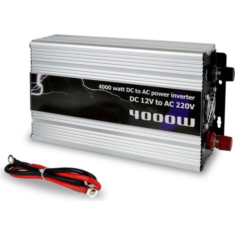 Inversor multiusos N-4000W para coches barcos caravanas 4000W de 12V CC a 220VAC