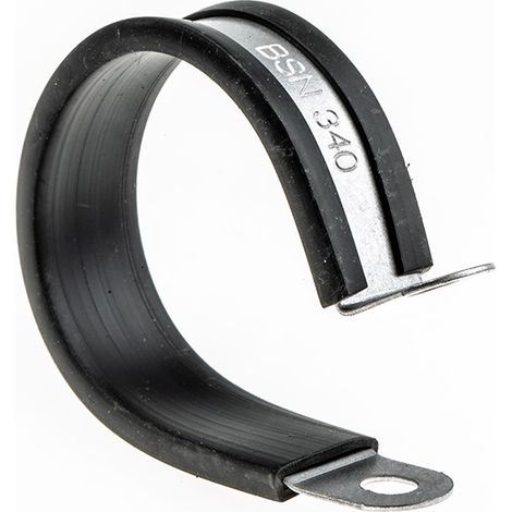 Clip serre-câbles à visser, Ø max 32mm en Acier plaqué ( Prix pour Paquet de 2 ) (1/3)