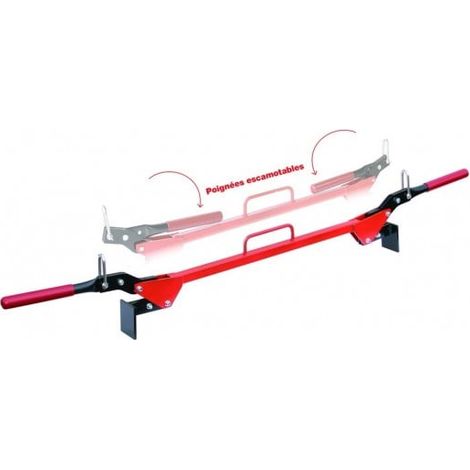 POSE-BORDURES REPLIABLE AVEC MANILLES LONGUES (1 METRE) TALIAPLAST - 401913 (1/2)