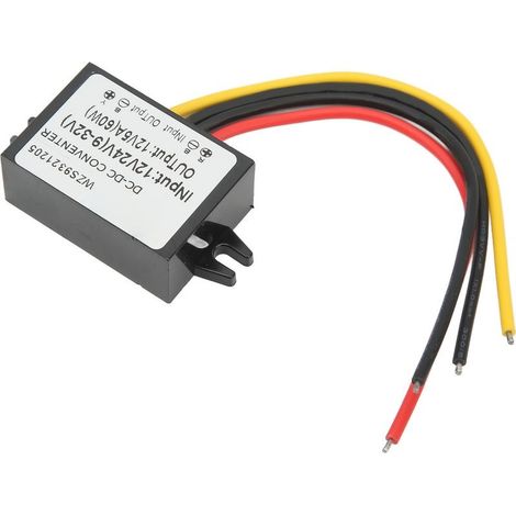 Regulator of voltage DC 12V24V 9-32V to 12V5Has, converter flame-retardant waterproof (1/5)