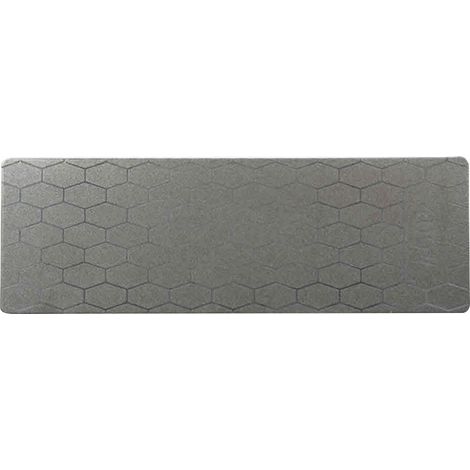Ortviai Pierre à aiguiser diamantée 400 forme alvéolaire 150 x 50 x 1 mm pour couteaux, outils de cuisine et jardin (1/3)