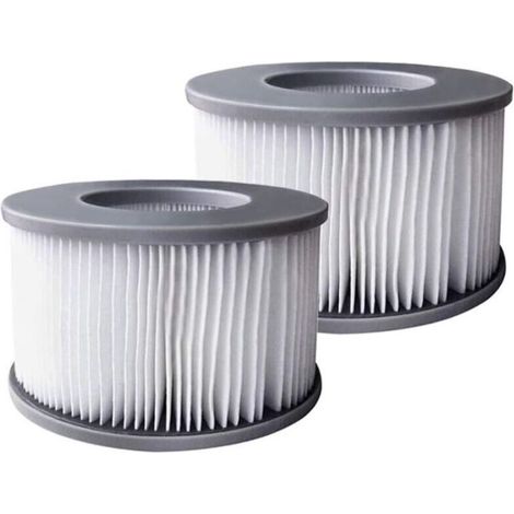 Filtres de bain à remous pour spa gonflable MSpa – Lot de 2 pièces, version améliorée compatible avec tous les modèles récents (1/4)