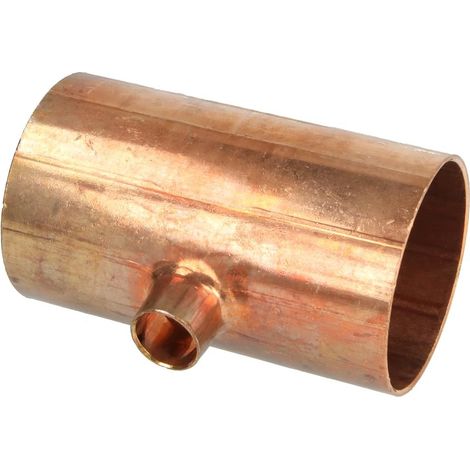 Raccord à braser cuivre té réduit 54 x 15 x 54 mm