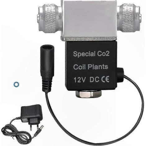 CO2-Regler für Aquarien, M10-Anschluss und 12-V-DC-Magnetventil – Präzise und zuverlässige Gasregelung (1/5)
