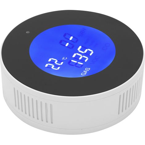 Détecteur de gaz naturel Wi-Fi mural avec alarme, prise américaine, 100-240 V CA (1/5)