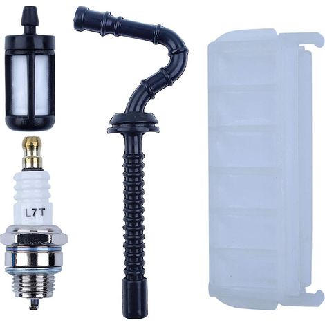 Kit d'entretien/réglage avec conduite de carburant compatible avec Stihl MS250 MS230 MS210 MS210C 021 023 025 (1/5)