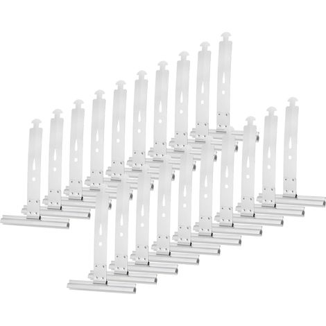 20 pcs Ressort de suspendu pour volet roulant, mini ressorts pour volet roulant à queue d'aronde fendue, ressort de suspendu en acier pour lames de stores enrouleurs (1/5)