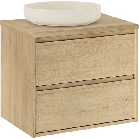 Mueble de lavabo simple de 60 cm Edmé Bois (1/4)