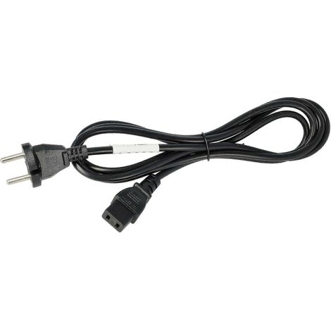Câble d'alimentation avec fiche C9, 2 m - Câble d'alimentation Schuko pour Roland HP-135, E-70, E-86, E-96, EP-50, FP-8, FP-8G, G-800, GR-700, GR-77B, HP-100 (1/4)