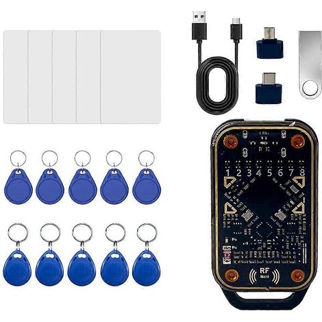 Lecteur/graveur RFID, émulateur RFID complet, copieur/graveur RFID, duplicateur de cartes à puce, remplacement de plusieurs cartes à puce d'identification. (1/5)
