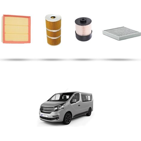 Kit tagliando 4 filtri compatibile con Fiat Talento II 1.6 Multijet 92kw dal 2016 (1/5)