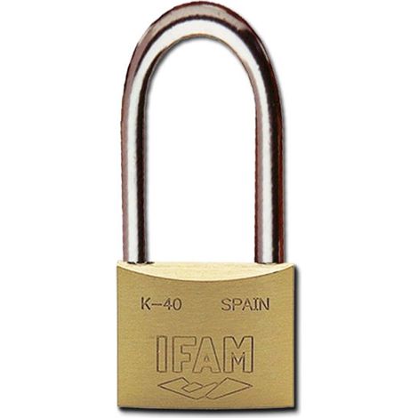 Lucchetto in ottone AEL K-50 extra lungo IFAM 015020