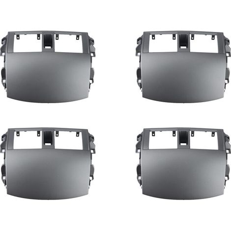 4 cubiertas de rejilla para la salida de aire acondicionado del salpicadero del coche Altis 2008-2013