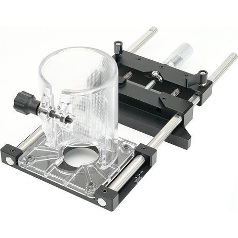 Guide de coupe de bords professionnel en alliage d'aluminium, tondeuse polyvalente, support de réglage fin, outil de menuiserie avec échelle de gravure de haute précision, convient pour 65 mm (1/5)