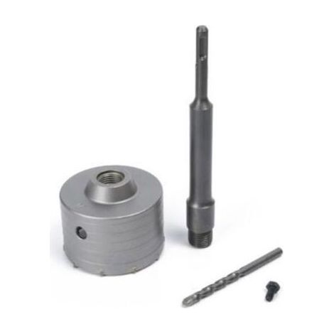 75-mm-Betonlochsäge mit 220-mm-SDS-Plus-Schaft für Zement, Ziegel, Stein, Wand, selbstnivellierenden Beton (1/4)