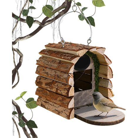Holzdekoration zum Aufhängen Vogelhaus für draußen für