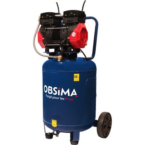 OBSIMA Compresseur d'air sans huile SEMI-SILENT OB SIL 13/50V SH - 313583