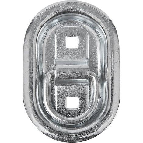 Ladungssicherungsanker Oval 145X100Mm