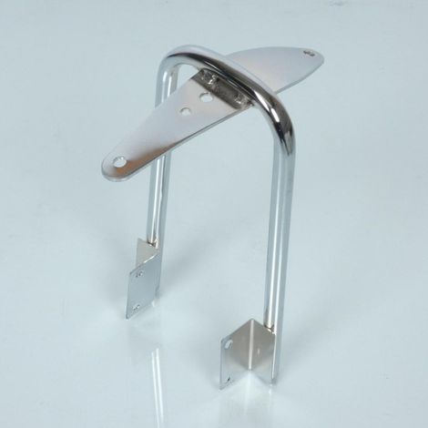 Pontet support de garde boue avant chromé pour mobylette Peugeot (1/5)