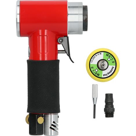 Pneumatic Sandpaper Machine 2/3in Eccentric Grinding Sanding Pad Air Polisher Mirror Buffing (1/5)